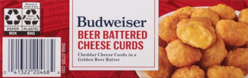 Budweiser Beer Battered Cheese Curds Perspective: bottom