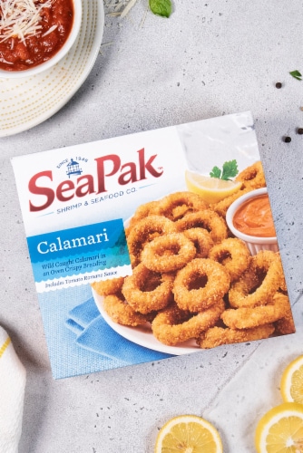 SeaPak Crispy Breaded Calamari Perspective: bottom