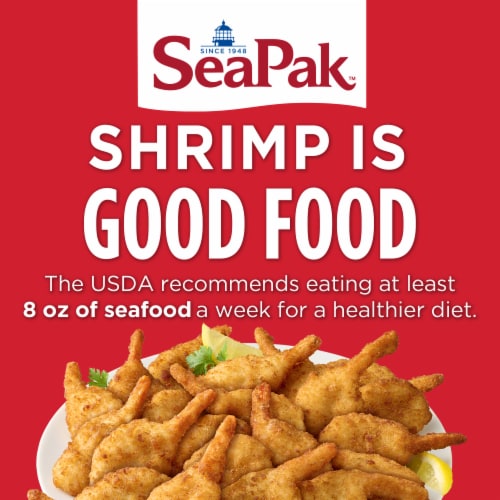 SeaPak Crispy Breaded Butterfly Shrimp Perspective: bottom