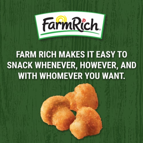 Farm Rich Crispy Breaded Mushrooms Perspective: bottom