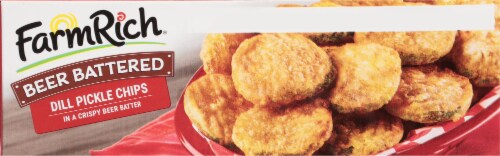 Farm Rich® Beer Battered Dill Pickle Chips Perspective: bottom