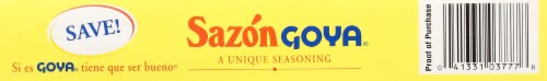 Sazon Goya® Con Azafran Seasoning Perspective: bottom