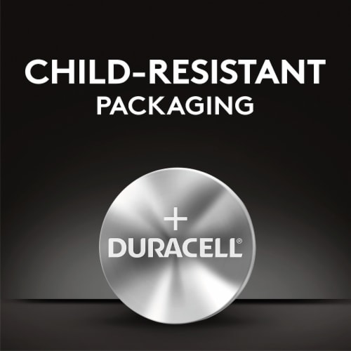 Duracell® 2430 3V Lithium Medical Device Battery Perspective: bottom