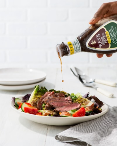 Ken's Steak House® Light Balsamic Vinaigrette Salad Dressing & Marinade Perspective: bottom