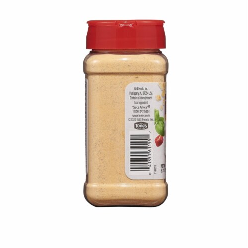 Tone's Pizza Mac and Cheese Flavored Seasoning Blend (6.75 Ounce) Perspective: bottom