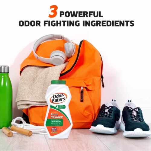 Odor-Eaters® Talc-Free Foot Powder Perspective: bottom