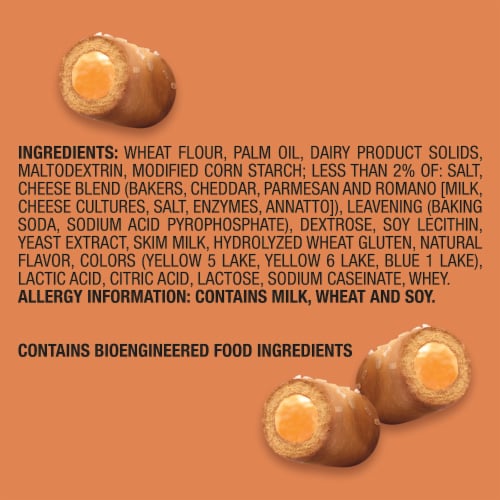 Combos Stuffed Snacks Cheddar Cheese Baked Pretzel Snacks Perspective: bottom