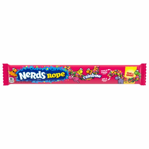NERDS Rainbow Rope Candy Perspective: bottom