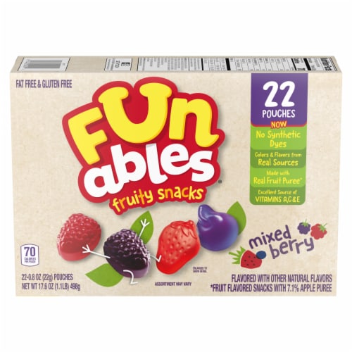 Funables Fruity Snacks Mixed Berry Perspective: bottom