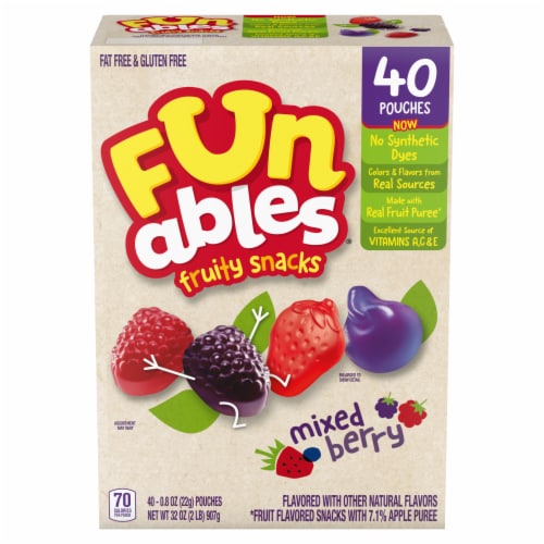Funables Fruity Snacks Mixed Berry Perspective: bottom