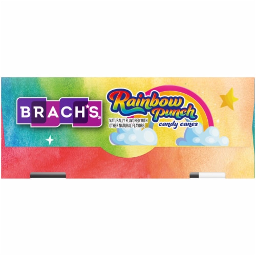 Brach's® Holiday Rainbow Punch Candy Canes Perspective: bottom