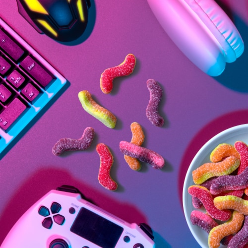 Trolli Sour Brite Duo Crawlers Candy Bag Perspective: bottom