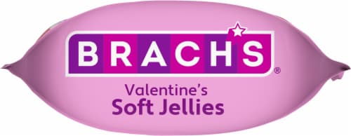 Brach's Valentine's Soft Jellies Candy Stand Up Bag Perspective: bottom