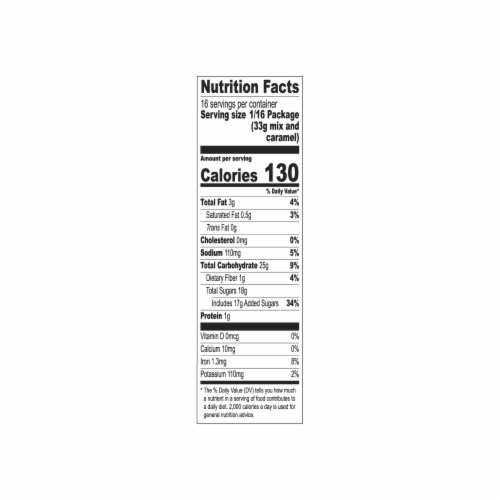 Ghirardelli® Caramel Walnut Turtle Brownie Mix Perspective: bottom
