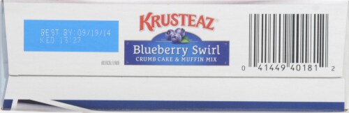 Krusteaz Blueberry Swirl Crumb Cake & Muffin Mix Perspective: bottom
