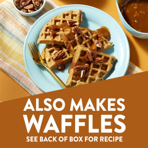 Krusteaz® Light and Crispy Cinnamon Churro Belgian Waffle Mix Perspective: bottom