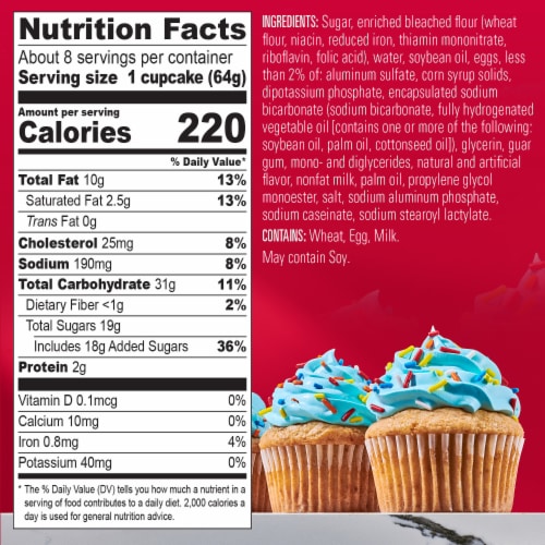 Krusteaz® Vanilla Cupcake Batter Perspective: bottom