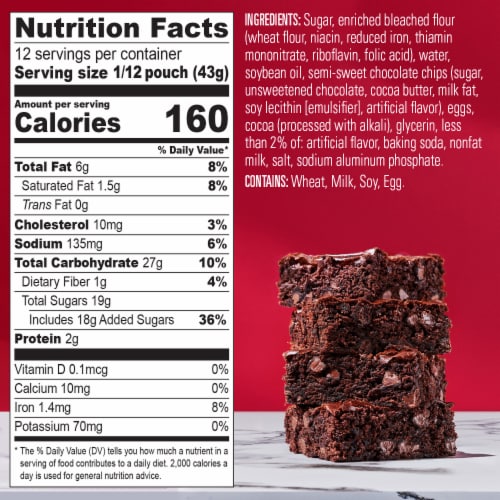 Krusteaz® Chocolate Brownie Batter Perspective: bottom