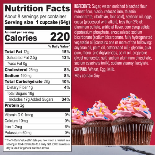 Krusteaz® Chocolate Cupcake Batter Perspective: bottom