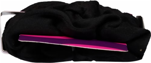 Goody® Ouchless® Black Scrunchies Perspective: bottom