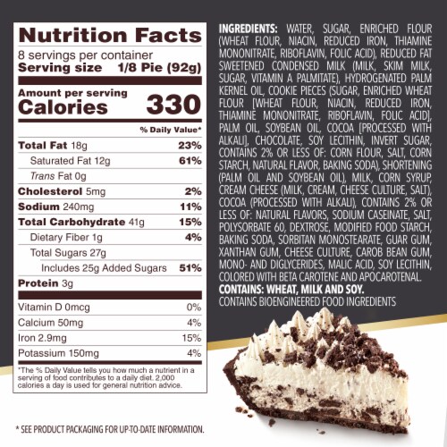 Edwards® Cookies & Crème Pie Perspective: bottom