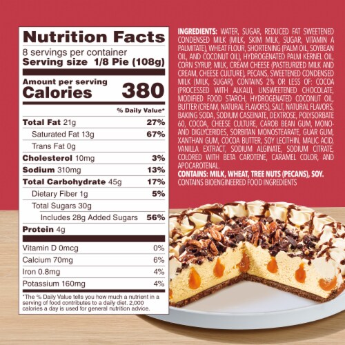 Edwards Premium Frozen Desserts Turtle Pie Perspective: bottom