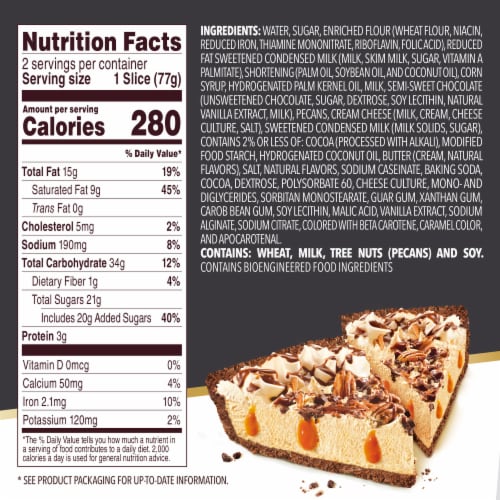 Edwards® Turtle Creme Pie Slices Perspective: bottom