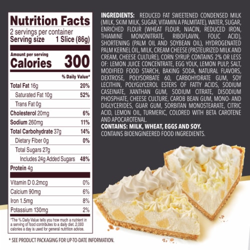 Edwards Singles Desserts Lemon Crème Perspective: bottom