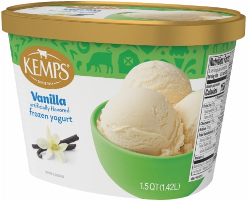 Kemps Vanilla Frozen Yogurt Perspective: bottom