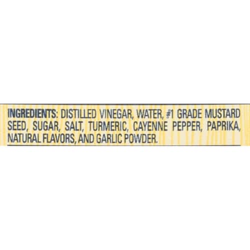 French's Spicy Yellow® Mustard Perspective: bottom
