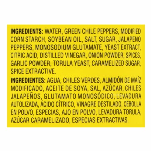 Las Palmas Medium Green Chile Enchilada Sauce Perspective: bottom