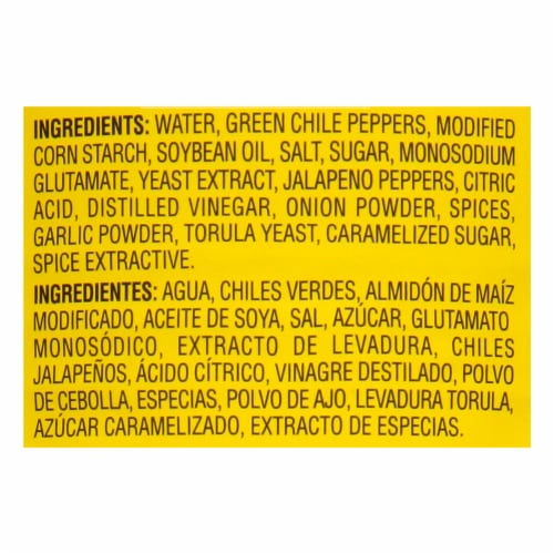 Las Palmas Mild Green Chile Enchilada Sauce Perspective: bottom