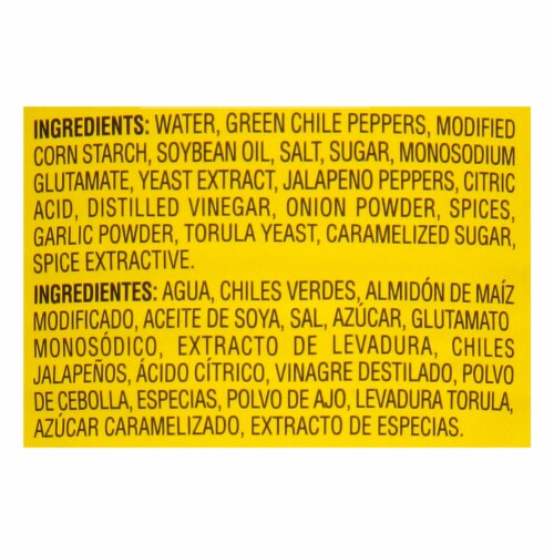 Las Palmas Mild Green Chile Enchilada Sauce Perspective: bottom