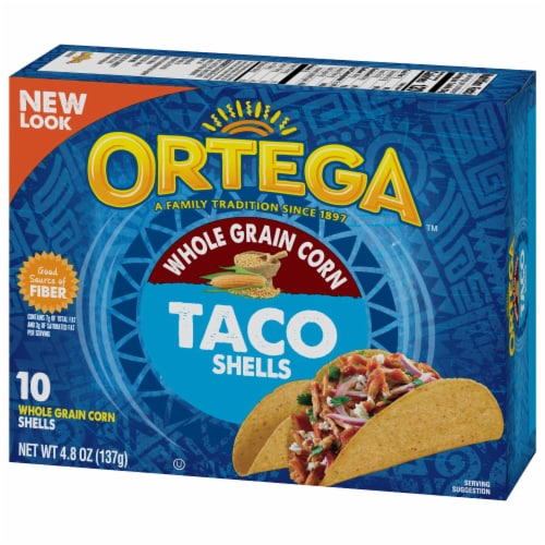 Ortega Whole Grain Corn Taco Shells Perspective: bottom