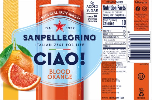 San Pellegrino Ciao Blood Orange Perspective: bottom