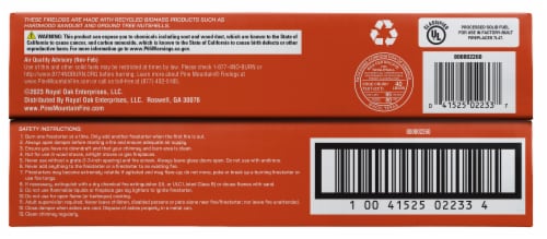 Pine Mountain® Firestarter XL Wrapped Starter Logg™ Perspective: bottom