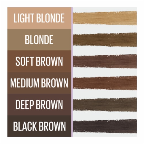 Maybelline Express Brow 2-In-1 Pencil and Powder Eyebrow Makeup 260 Deep Brown Perspective: bottom