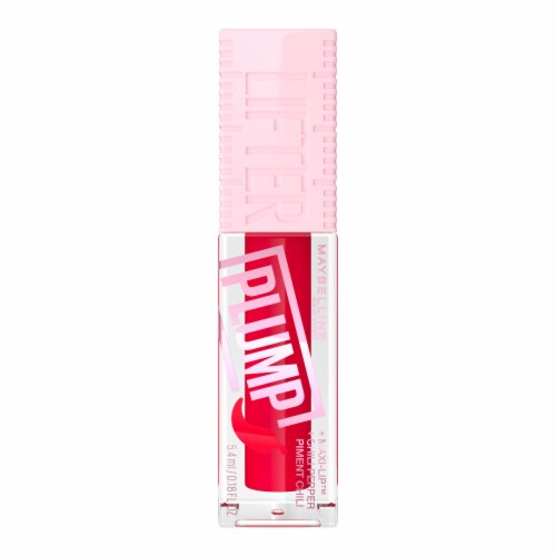 Maybelline Lifter Gloss Plumping Lip Gloss 004 Red Flag Perspective: bottom