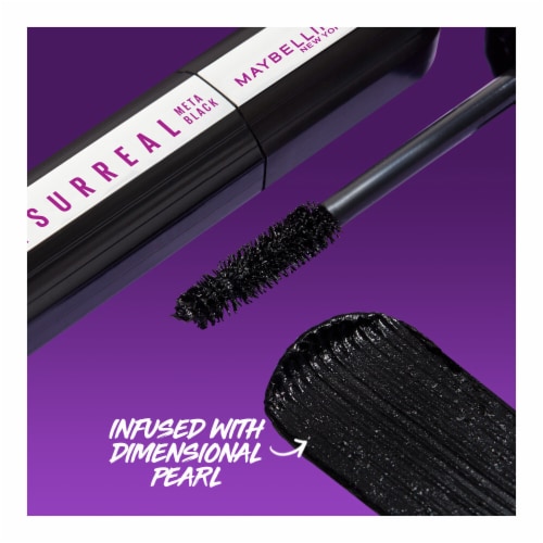 Maybelline The Falsies Surreal Extensions Mascara Washable 165 Meta Black Perspective: bottom