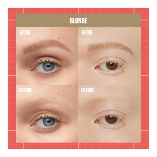 Maybelline Build-A-Brow 2-in-1 Brow Pen and Sealing Gel 250 Blonde Perspective: bottom