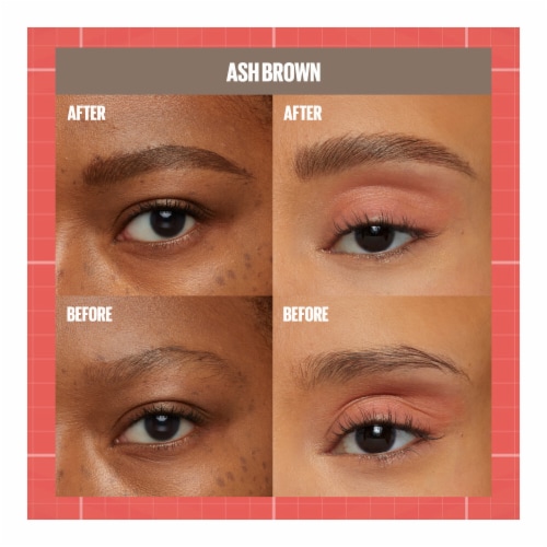 Maybelline Build-A-Brow 2-in-1 Brow Pen and Sealing Gel 259 Ash Brown Perspective: bottom