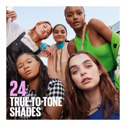 Maybelline Fit Me Dewy + Smooth Liquid Foundation Makeup with SPF 18 Classic Ivory Perspective: bottom