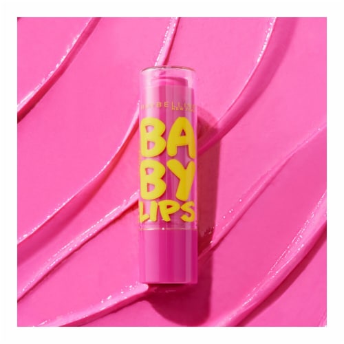 Maybelline Baby Lips Lip Balm Moisturizing 025 Pink Punch Perspective: bottom
