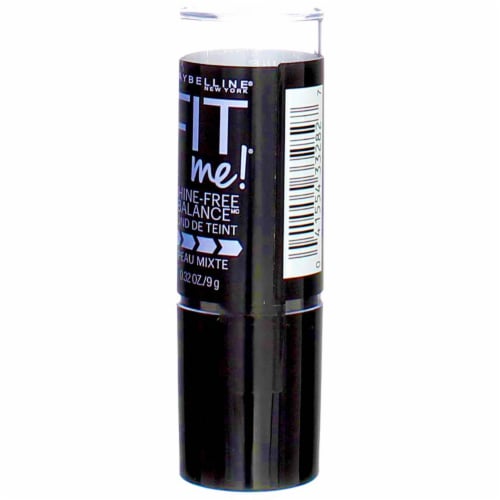 Maybelline Fit Me Shine Free Balance Stick Foundation 110 Porcelain 0.32 oz Gerbes Super Markets