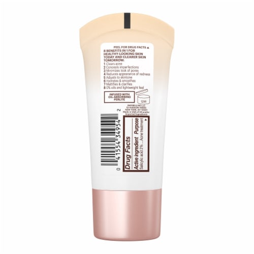 Maybelline New York Dream Pure Light/Medium BB Cream 8-in-1 Skin Perfector Perspective: bottom