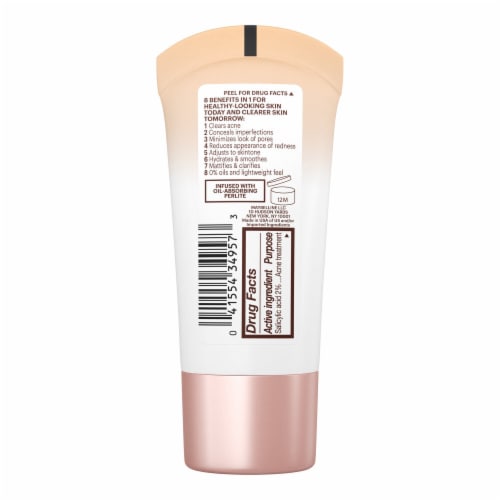 Maybelline Dream Pure BB Cream 8-in-1 Skin Perfector 120 Medium Perspective: bottom
