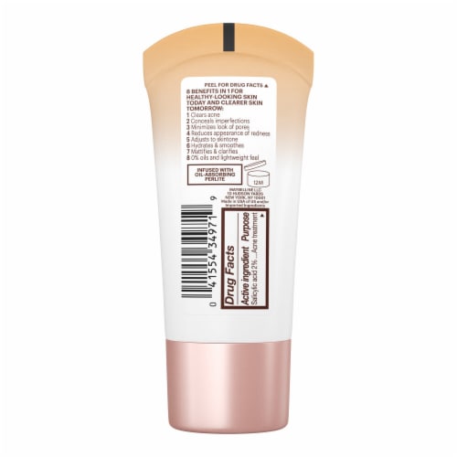 Maybelline Dream Pure BB Cream 8-in-1 Skin Perfector 130 Medium/Deep Perspective: bottom