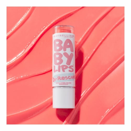 Maybelline Baby Lips Lip Balm Dr Rescue Medicated 55 Coral Crave Perspective: bottom