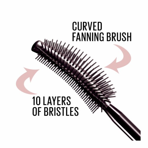Maybelline Lash Sensational Mascara Washable 253 Blackest Black Perspective: bottom