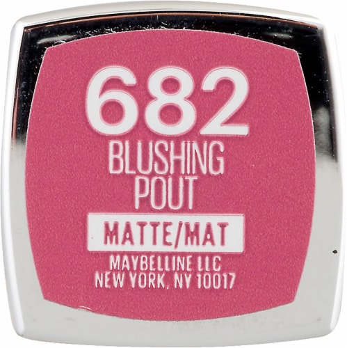 Maybelline Color Sensational The Mattes Blushing Pout Lipstick Perspective: bottom
